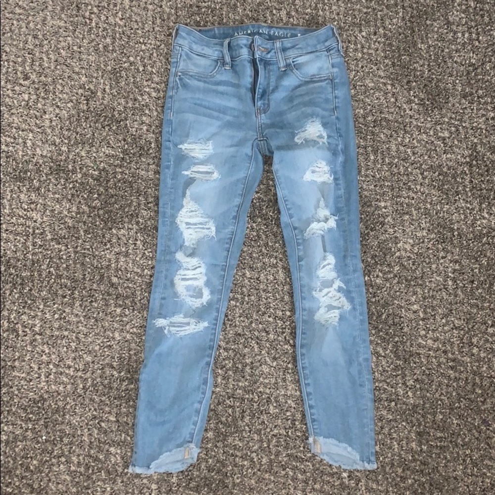 American eagle jeans size 0 short